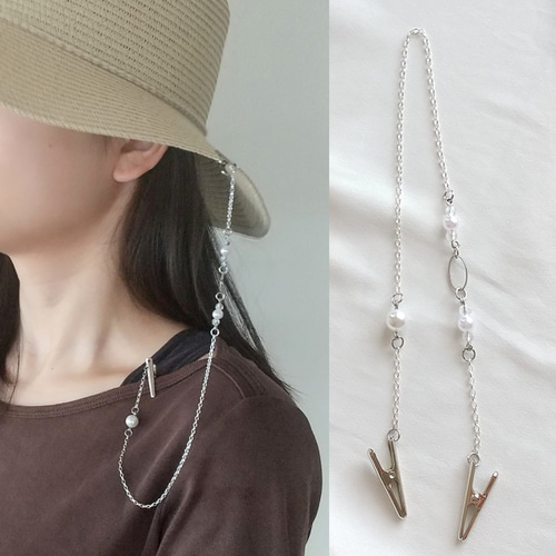 眼鏡 サングラス 老眼鏡ホルダー チェーン ネックレス サージカル