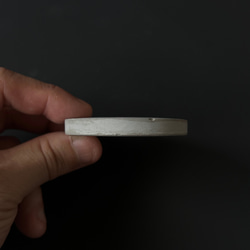 PSS-1■5.8cm モルタル サークルプレート■ ディスプレイ 器 皿 インテリア 什器 オブジェ コンクリート 5枚目の画像