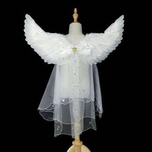 ハロウィン 仮装 キッズ 面白い 天使の羽 天使 仮装パーティー