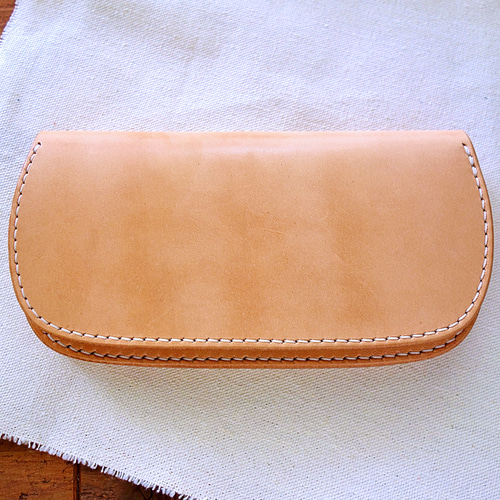 【トラッカーウォレット ロング/ヌメ革】 ロングトラッカーウォレット ヌメ革 ハンドメイド レザー