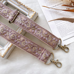 ハンドメイド　ミナペルホネン　ショルダーストラップ⑅︎◡̈︎* タンバリン 】 ミナペルホネン バッグ ショルダーストラップ