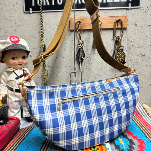 パラカチェックミニショルダー ショルダーバッグ Tokyo back