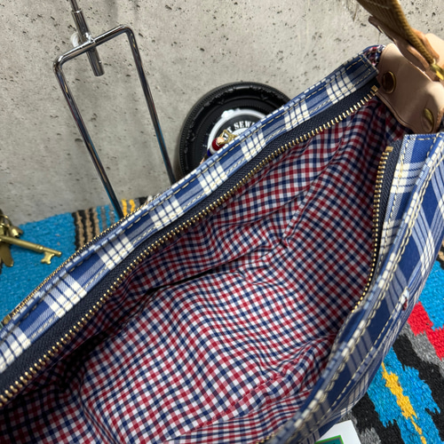 パラカチェックミニショルダー ショルダーバッグ Tokyo back