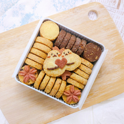 焼きたて！手作りクッキー缶【サクほろ】 クッキー 菓子工房はなみゆき