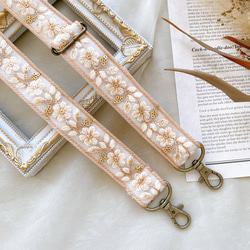 インド刺繍リボン】ショルダーストラップ スマホショルダー ネック