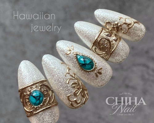 ジュエリーネイルチップ 053b2d5791b29a1830050a6eab5b44