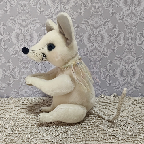 ネズミちゃん ぬいぐるみ アーティスト ハンドメイド 海外作家様