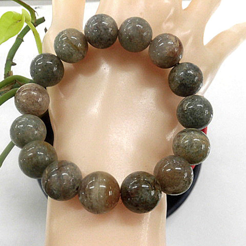 天然石 ガーデンクォーツ ブレスレット 内周18.6cm 　　240101521 天然石 ガーデンクォーツ ブレスレット 内周18.6cm 240101521