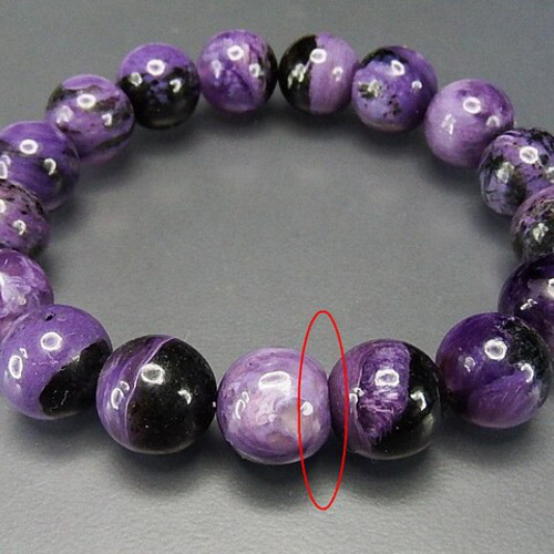 ピンクチャロアイト 約12mm ブレスレット ① 癒しのパワー