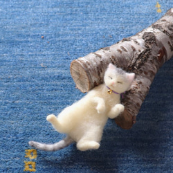 お皿ねこ　さば　Φ13.5cm 9枚目の画像