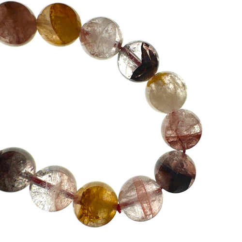 ライモナイトインクォーツ オーロラクォーツ 10ミリ 20個 sb2757