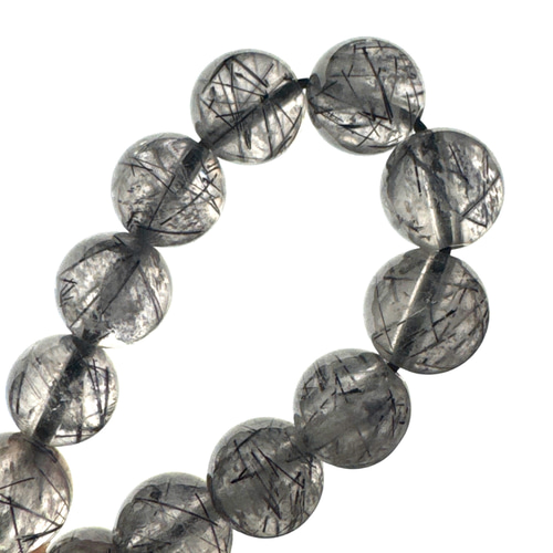 トルマリンルチルクォーツ 7.5ミリ 26個 sb2758 天然石 pinky 通販