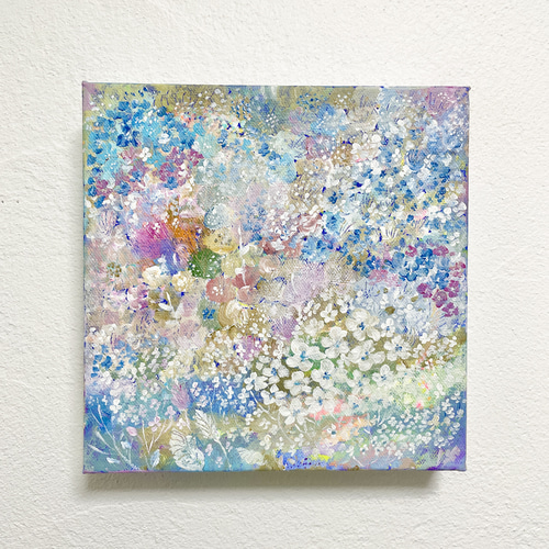 紫陽花 絵画 Amazon.co.jp: 中村千春「紫陽花」色紙絵 : ホーム＆キッチン