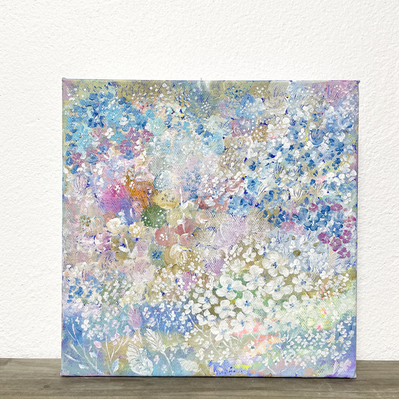 紫陽花 絵画 紫陽花2】 絵画 まみ郎_rohan.art 通販 17876304｜Creema(クリーマ)