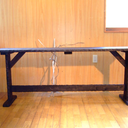 送料無料コヤ木工こだわり製作創りたて！大型カウンターテーブル 3枚目の画像