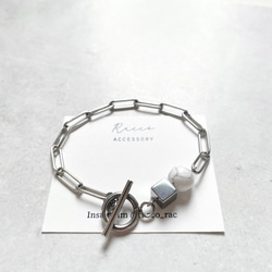 オニキス バングル シルバー925 バングル・リストバンド Cloudjewelry