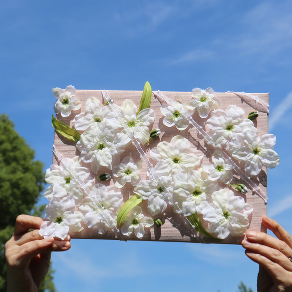 壁に飾るおしゃれなインテリア アートパネル 「デルフィニウム」 壁