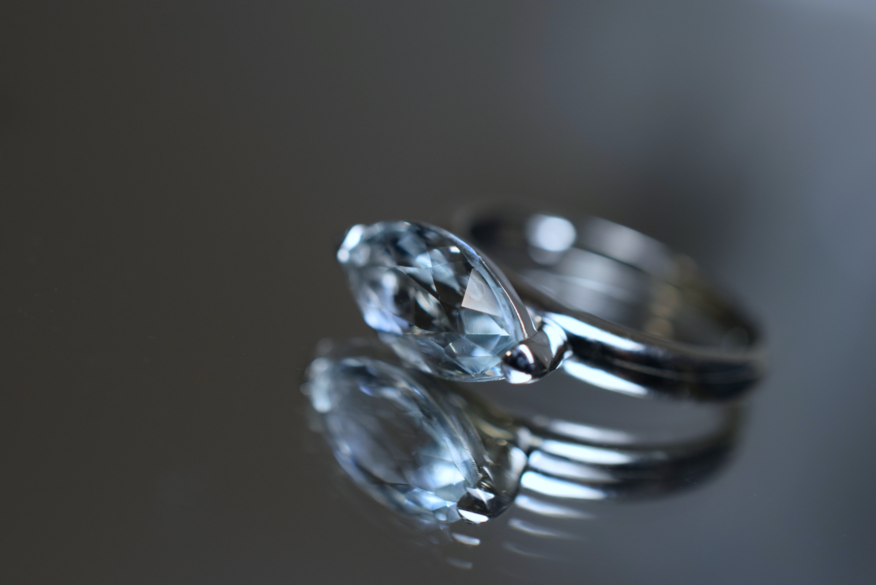 X24-08 一点物 2.24ct 14.5号 K10金 宝石質 天然 マーキスカット 