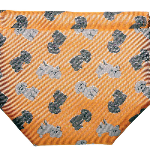 Iruyo】あめちゃん巾着ポーチ トイプードル(成犬)柄 ポーチ 富士桜工房