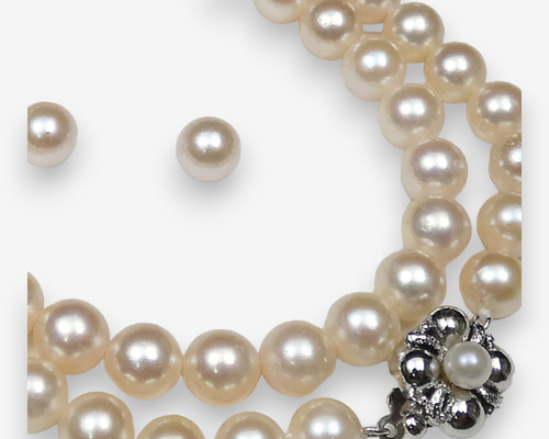 素敵！照り大玉天然あこや真珠8.0mm K18ホワイトゴールドネックレス 素敵！照り大玉天然あこや真珠8.0mm K18ホワイトゴールドネックレス