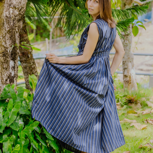 SONIA RYKIEL シルク・コットンニットカシュクールワンピース S SONIA RYKIEL Collection（ソニア リキエル コレクション）の