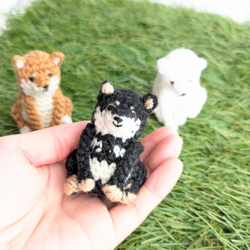 しのちゃん様　あみぐるみ　柴犬など 柴犬のあみぐるみ』