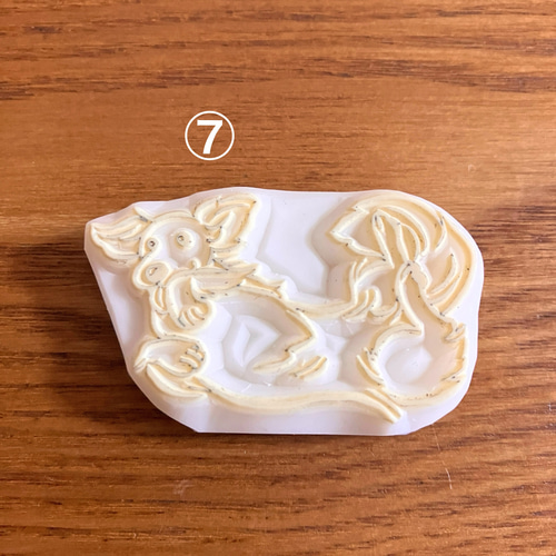 ダックスフンドのいる暮らし』 はんこ・スタンプ Pantaropi Stamp あ