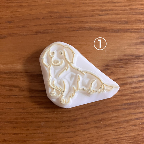 ダックスフンドのいる暮らし』 はんこ・スタンプ Pantaropi Stamp あ