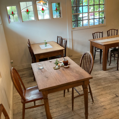 ヒノキW700奥行700 ろくろ足 カウンターテーブル ネイルテーブル  