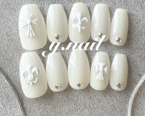 ネイルチップ/クロムネイル/韓国 ネイルチップ（つけ爪） y.nail 通販