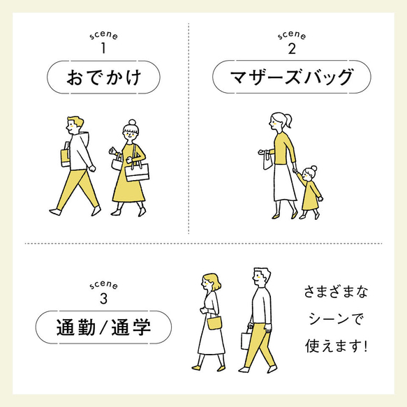ネオプレン メッシュ ミニ トートバッグ（サコッシュ別売り）【送料無料】（poty-tote） 14枚目の画像