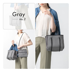 ネオプレン メッシュ ミニ トートバッグ（サコッシュ別売り）【送料無料】（poty-tote） 3枚目の画像
