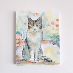 原画】猫の絵 絵画 Hang 通販 17878071｜Creema(クリーマ)