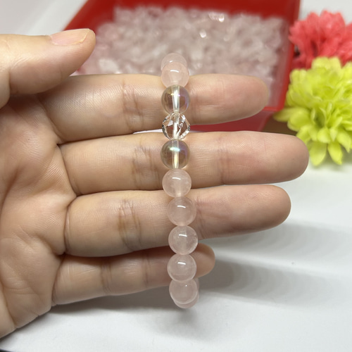 ミャンマー翡翠❤︎ラリマーの組み合わせ 可愛すぎる天然石