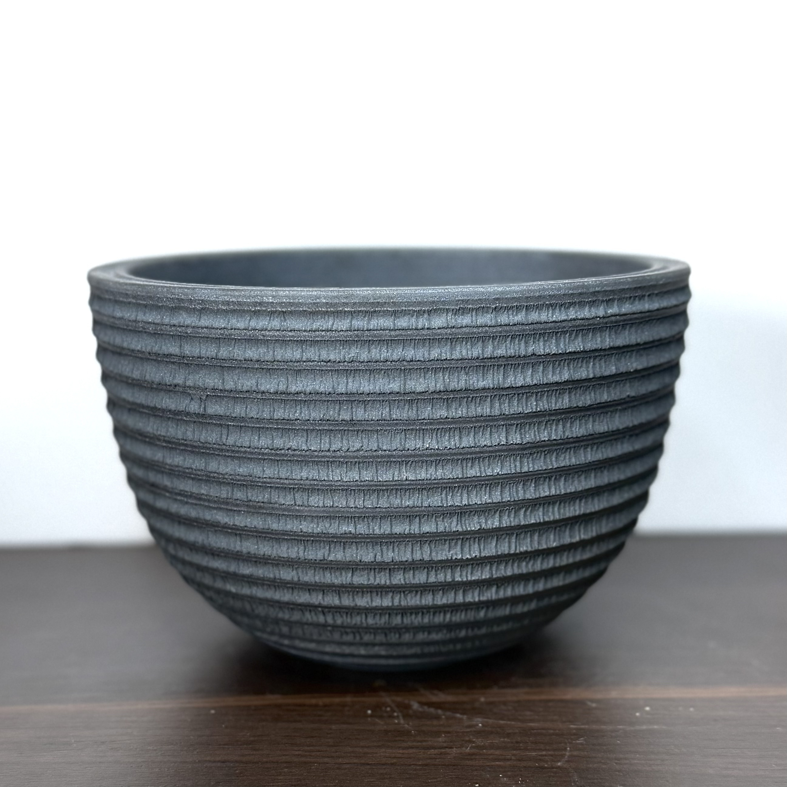 直径 14.5cm植木鉢多肉塊根観葉植物陶器陶芸サボテンinvisibleパキプスグラキリス