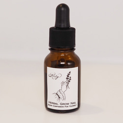 ネイルオイル（ルビーハーバルグロウネイル　　10ml）育爪ネイルオイル 2枚目の画像