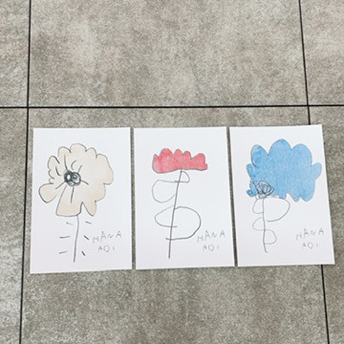 Creema限定 福袋】ポストカードセット 花 ボタニカル 手書き シンプル
