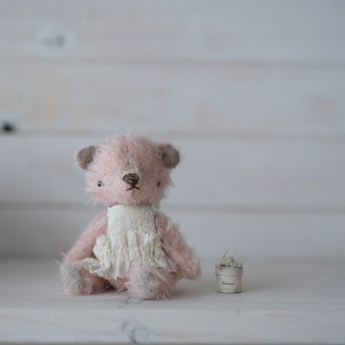 ピンクのくまさん テディベア teddy bear ぬいぐるみ dear._