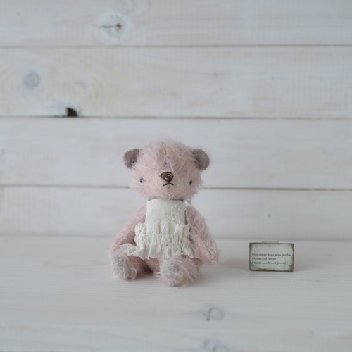 ピンクのくまさん テディベア teddy bear ぬいぐるみ dear._