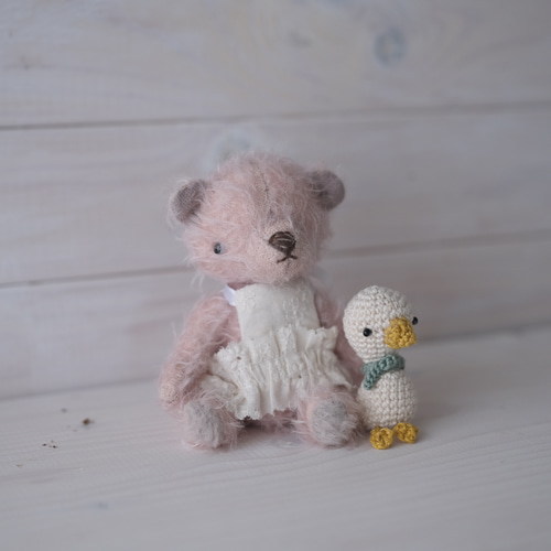 ʚ♥ɞピンクハウステディベアクマちゃま耳付きフ─ドブルゾンʚ♥ɞ PINK HOUSE ピンクハウス 35th 付録 テディベアトート クマ くま