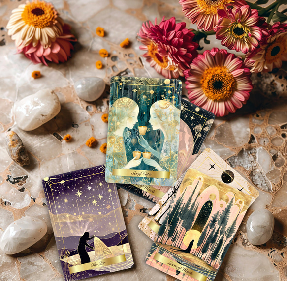 Ethereal Glow タロットカード Ethereal