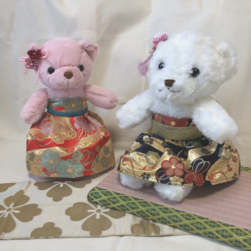 くまのぬいぐるみ　七五三お着物着用 くまのぬいぐるみ 七五三お着物着用 くまのぬいぐるみ 七五三お