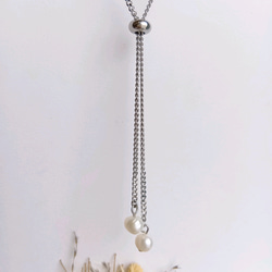 上品 シンプル 軽いメガネホルダー ネックレス 老眼鏡 サングラス  長さ カラー選べる 旅行 ドライブ アレルギー対応 13枚目の画像