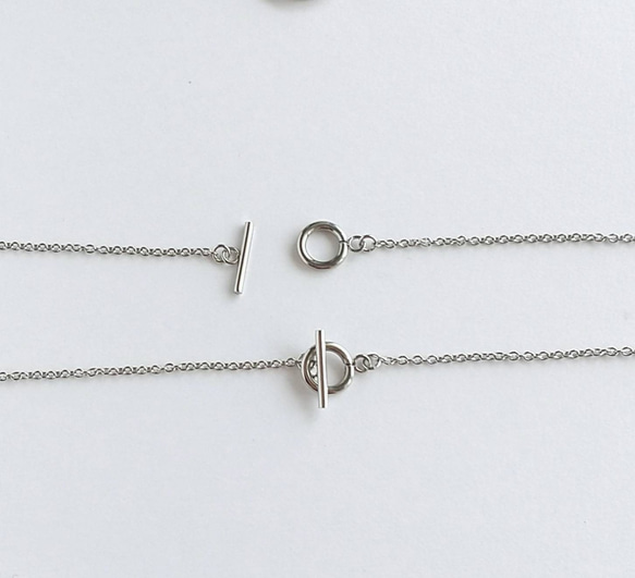 上品 シンプル 軽いメガネホルダー ネックレス 老眼鏡 サングラス  長さ カラー選べる 旅行 ドライブ アレルギー対応 9枚目の画像