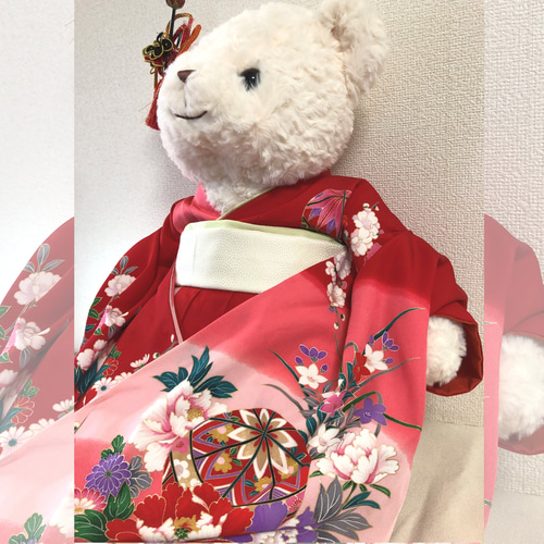 くまのぬいぐるみ 七五三 ぬいぐるみ オトーフクリエイト 通販