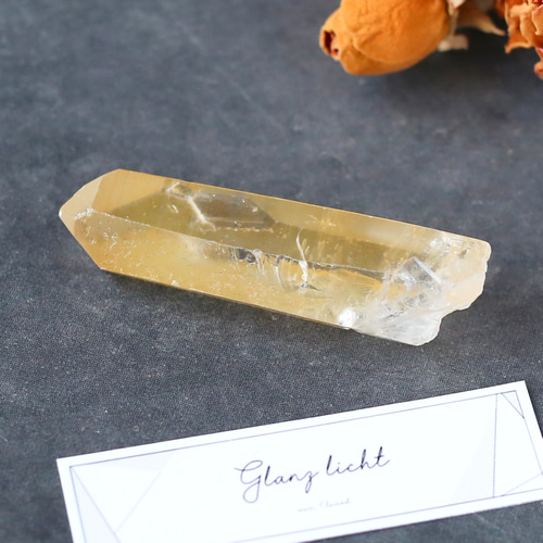 ゴールデンヒーラー クォーツ 原石 水晶 鉱物 希少石 天然石 レコード