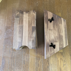 六角桌全套 - 專用盒可變成垃圾桶 第13張的照片