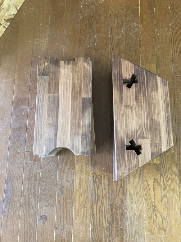 六角桌全套 - 專用盒可變成垃圾桶 第13張的照片