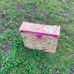 六角桌全套 - 專用盒可變成垃圾桶 第11張的照片