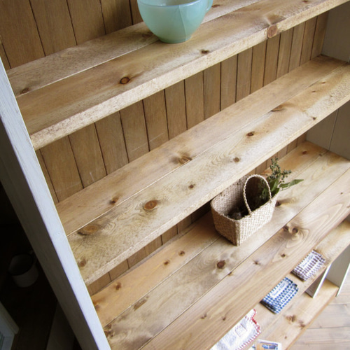 サイズデザインオーダー可！カップボードW88キャビネットシャビー